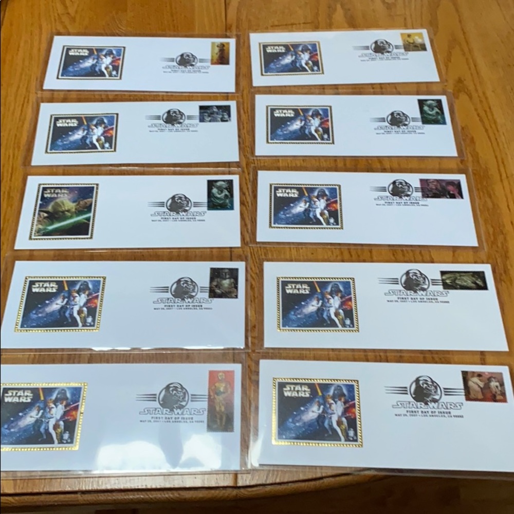 Star Wars First Day Issue Commemorative Envelope - Picture 8 of 8